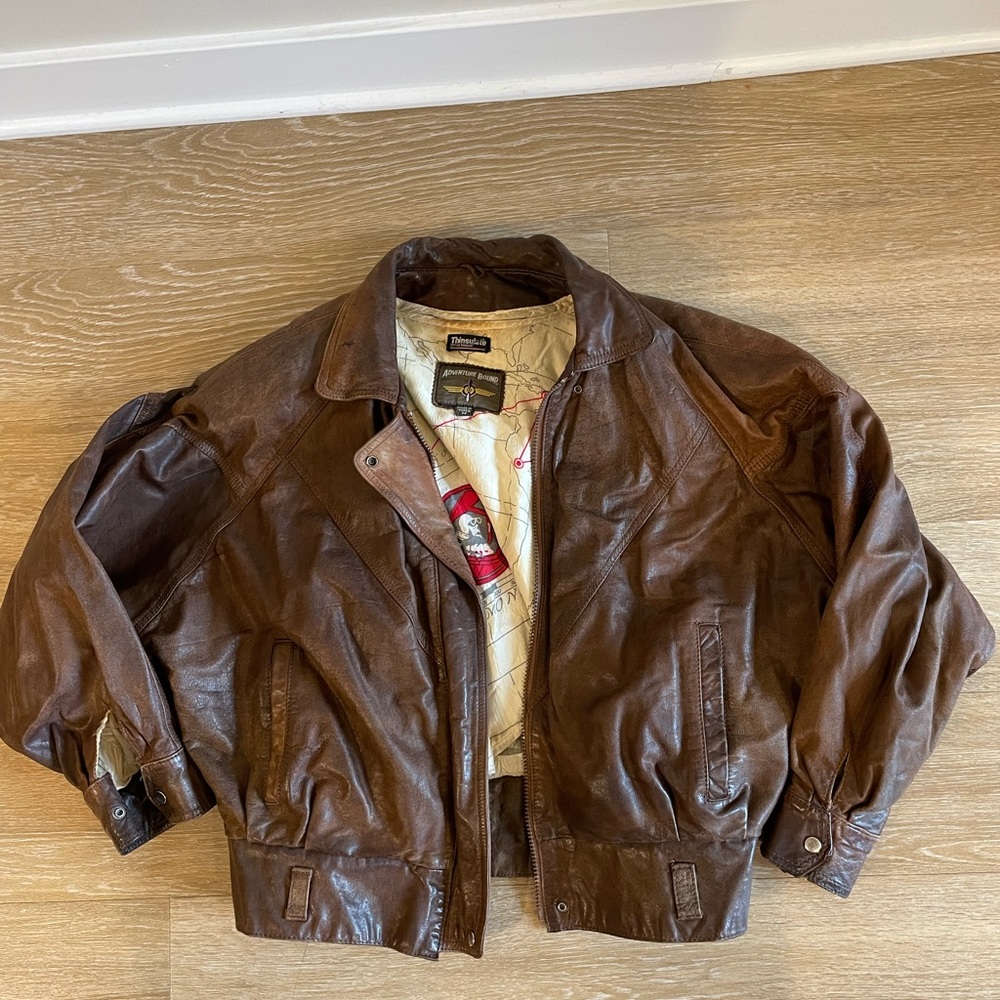 Vintage Leather jacket!